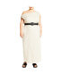 ფოტო #1 პროდუქტის Plus Size Millie Maxi Off Shoulder Dress