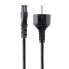 Фото #2 товара StarTech.com 3m (10ft) Laptop Power Cord - EU Schuko to C5 - 2.5A 250V - 18AWG - Notebook / Laptop Replacement AC Cord - Power Brick Cord - Laptop Charger Cable - Clover Leaf/Mickey Mouse Power Cord - 3 m - CEE7/7 - C5 coupler - H03VV-F - 250 V - 2.5 A