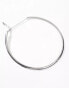 DesignB London torque choker necklace in silver