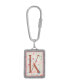 ფოტო #3 პროდუქტის Initial A-Z Floral Key Fob