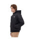 ფოტო #2 პროდუქტის Men's Bomper Fleece Hood Bomber Jacket