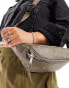 Фото #3 товара ASOS DESIGN Curve bum bag in washed grey