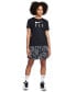 ფოტო #4 პროდუქტის Women's Swoosh Fly Dri-FIT Crewneck Graphic T-Shirt