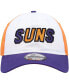 ფოტო #3 პროდუქტის Men's White, Purple Phoenix Suns Back Half 9TWENTY Adjustable Hat