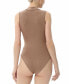 Фото #2 товара Women's Turtleneck Sleeveless Bodysuit
