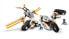 Фото #12 товара Конструктор LEGO Для детей - LEGO NINJAGO Мотоцикл с ультразвуковым двигателем 71739 - Набор для строительства с минифигуркой Ниндзя Зейна.