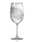 Фото #2 товара Peacock All Purpose Wine Glass 18Oz - Set Of 4 Glasses