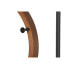 Hat stand Home ESPRIT Brown Black Wood Metal 20 x 20 x 172 cm