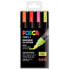 Фото #1 товара Набор маркеров POSCA PC-5M Fluor Разноцветный