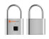 Фото #9 товара Technaxx TG-131 - Conventional padlock - Biometric key - Metallic - U-shaped - 1.3 cm - 7.5 cm