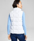 Фото #2 товара Women's Stand-Collar Puffer Vest, Created for Macy's