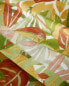 Leaf print duvet cover