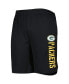 Men's Black Green Bay Packers Team Shorts