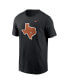 Фото #3 товара Men's Black Texas Longhorns Primetime Evergreen Alternate Logo T-Shirt