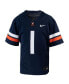 Big Boys #1 Navy Virginia Cavaliers 1st Armored Division Old Ironsides Untouchable Football Jersey