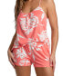 ფოტო #3 პროდუქტის Women's 2-Pc. Printed Short Pajamas Set