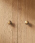 Round gold door knob (pack of 2)