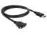 Delock 1m M-F - 1 m - DisplayPort - DisplayPort - Male - Female - 3840 x 2160 pixels