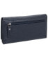 ფოტო #13 პროდუქტის Women's Pebbled Collection RFID Secure Trifold Wing Wallet