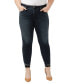 Фото #1 товара Plus Size Cecilia Mid Rise Skinny Jeans