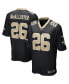 Men's Deuce McAllister Black New Orleans Saints Game Retired Player Jersey