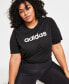 Фото #3 товара Футболка Adidas Plus Size Crewneck Tee