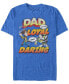 Фото #1 товара Disney Pixar Men's Toy Story Dad You are Loyal, Short Sleeve T-Shirt