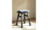 Irregular textured low stool