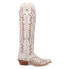 Dan Post Boots Josie Embroidered Snip Toe Cowboy Womens White Casual Boots DP51 8.5 - фото #1