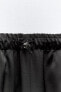 Фото #6 товара Широкие брюки из сатина ZARA