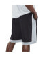 Фото #2 товара Men's Black, Silver Las Vegas Raiders Fan Favorite Fashion Shorts