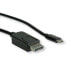 Фото #2 товара ROLINE 11.04.5845 - 1 m - DisplayPort - USB Type-C - Male - Male - 3840 x 2160 pixels