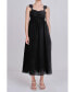 Women's Bow Accent Maxi Dress