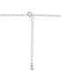Cubic Zirconia Octagon Bezel Solitaire Pendant Necklace, 16" + 2" extender, Created for Macy's