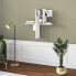 Wandregal Balance, Brick Accent Shelf