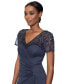 ფოტო #4 პროდუქტის Petite Bead Embellished Cascading Sheath Dress