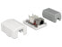 Delock 86196 - RJ-45 - White - TIA-568A/B - 39 mm - 54 mm - 29.5 mm