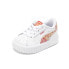 Фото #2 товара Puma Cali Star Flower Child Ac Slip On Toddler Girls White Sneakers Casual Shoe