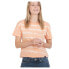 Фото #1 товара HURLEY Oceancare Palm Stripes short sleeve T-shirt