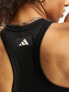 Фото #3 товара adidas Training Sports Club graphic crop top in black