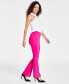 Фото #3 товара Petite Tummy Control Flare Pants, Created for Macy's