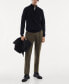 ფოტო #7 პროდუქტის Men's 100% Merino Wool Zipper Collar Sweater