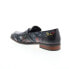 Фото #6 товара Robert Graham Retro RG5812S Mens Black Loafers & Slip Ons Penny Shoes 10.5