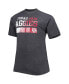 Фото #2 товара Men's Charcoal Texas A&M Aggies Big and Tall Raglan T-Shirt