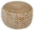 Pouf Hocker Jute rund - фото #1