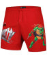 Фото #2 товара Men's Red Teenage Mutant Ninja Turtles Raph Defender Mesh Shorts