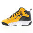 Фото #10 товара Fila MB 1BM01795-702 Mens Yellow Leather Lace Up Athletic Basketball Shoes
