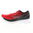 Фото #5 товара Asics GildeRide 1011B237-608 Mens Red Leather Wide Athletic Running Shoes 8.5