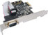 Kontroler InLine PCIe x1 - Port szeregowy DB9 (76618D)