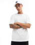 New Look long sleeved plain t-shirt in white